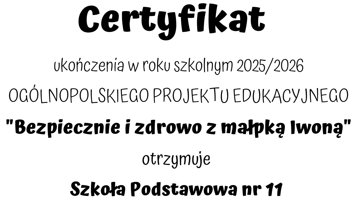 certyfikat